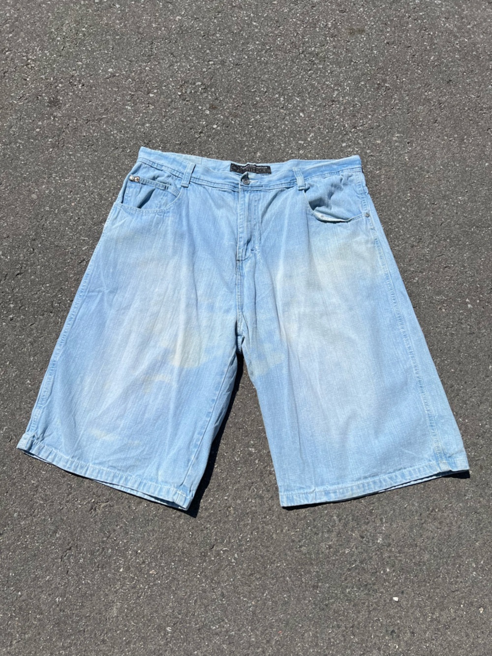 Y2K South Pole Baggy Jorts - Picture 3 of 6